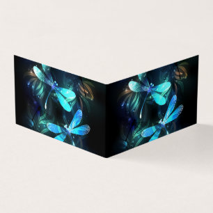 Meer gloeiende libellen visitekaartje