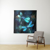 Meer gloeiende libellen wandkleed (In Situ (horizontaal))