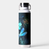 Meer gloeiende libellen waterfles (Achterkant)
