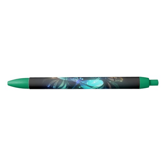 Meer gloeiende libellen zwarte inkt pen (Voorkant)