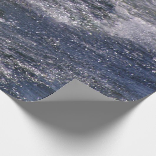 Meer golven cadeaupapier (Hoek)