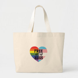 Meer gratis mam-hugs! grote tote bag