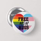 Meer gratis mam-hugs! ronde button 5,7 cm (Voorkant /achterkant)