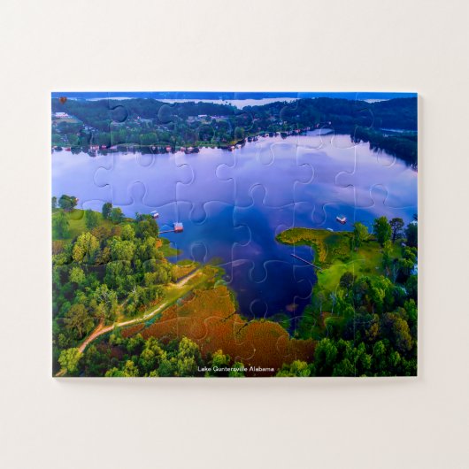 Meer Guntersville Alabama Legpuzzel (Horizontaal)