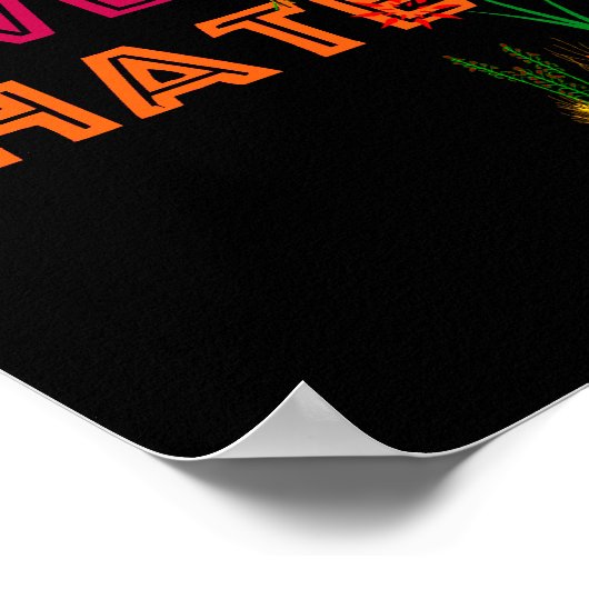 Meer haat minder poster (Hoek)