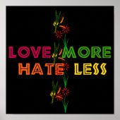 Meer haat minder poster (Voorkant)