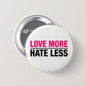 Meer haat minder ronde button 5,7 cm (Voorkant /achterkant)