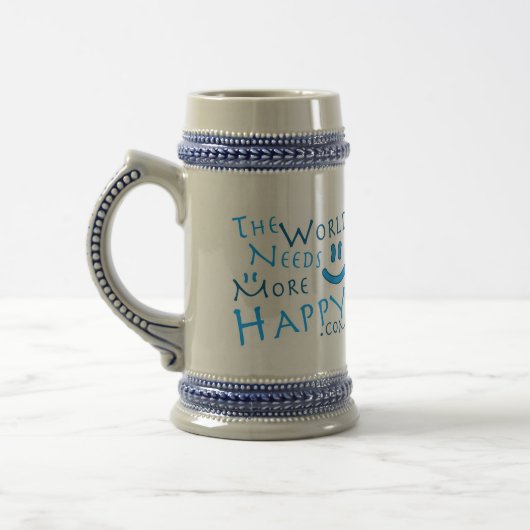 Meer Happy Stein Bierpul (Links)