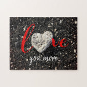 Meer Hawaii Beach Coral Heart Rock foto Legpuzzel (Horizontaal)