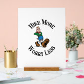 Meer heek, minder zorgen acryl bord (Huwelijk)