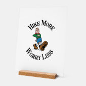 Meer heek, minder zorgen acryl bord (Hoek)