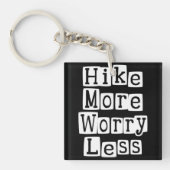 Meer heek, minder zorgen sleutelhanger (Voorkant)