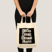 Meer heek, minder zorgen tote bag (Voorkant (product))