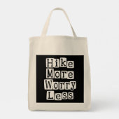 Meer heek, minder zorgen tote bag (Achterkant)