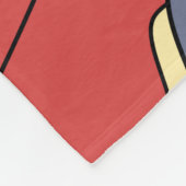 Meer herfst lekt fleece deken (Hoek)