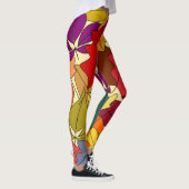 Meer herfst lekt leggings (Rechts)