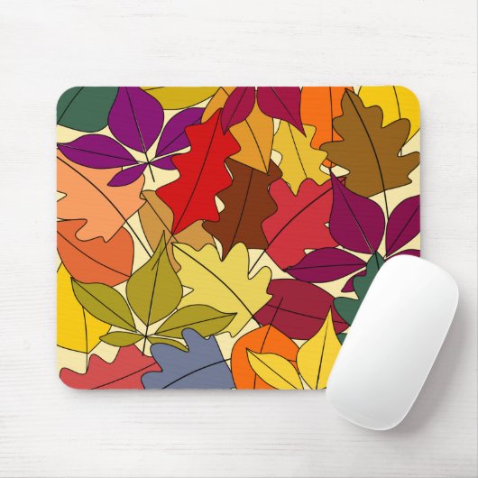 Meer herfst lekt muismat (Met muis)