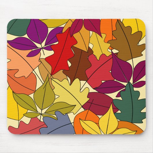 Meer herfst lekt muismat (Voorkant)