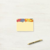 Meer herfst lekt post-it® notes (Op bureau)
