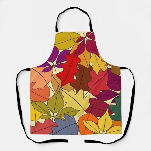 Meer herfst lekt schort (Voorkant)