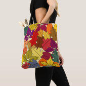 Meer herfst lekt tote bag (Dichtbij)