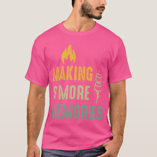 Meer Herinneringen Maken Kampvuur Kamperen Kampeer T-shirt
