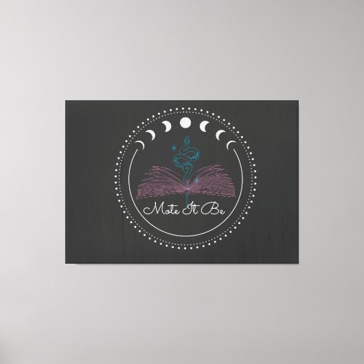 Meer het is decorbord canvas afdruk (Voorkant)