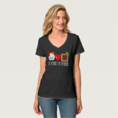 Meer het kerstkampvuur van Merrier T-shirt (Voorkant volledig)