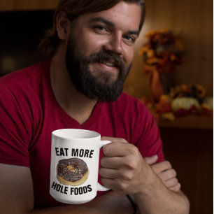 MEER HOGE VOEDING DONUT Funny COFFEE MUGS Koffiemok