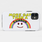 Meer homo dan een regenboog Case-Mate iPhone case (Achterkant (horizontaal))