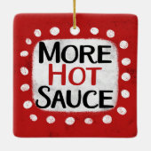 Meer Hot Sauce Ornament (Achterkant)