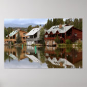 Meer huizen poster (Voorkant)