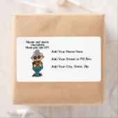 Meer Humor van de Chocolade Etiket (Insitu)