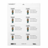 Meer Humor van de Chocolade Etiket (Full Sheet)