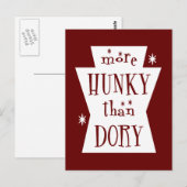 Meer Hunky dan Dory Dark Briefkaart (Voorkant / Achterkant)