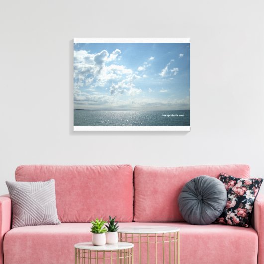 meer Huron Canvas Afdruk (Insitu (Woonkamer))