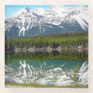 Meer in Banff Glazen Onderzetter