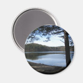 Meer in Brandenburg, Duitsland Magneet (Voorkant / Achterkant)