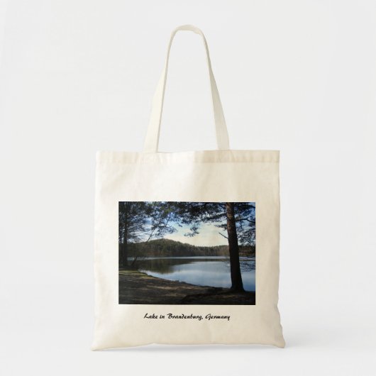 Meer in Brandenburg, Duitsland Tote Bag (Voorkant)