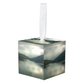 Meer in de bergen decoratie (Voorkant hoekig)