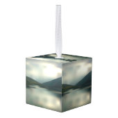 Meer in de bergen decoratie (Achter hoekig)