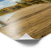 Meer in de Herfst - Foto Foto Afdruk (Hoek)