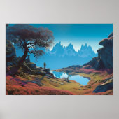 Meer in de hooglanden poster (Voorkant)