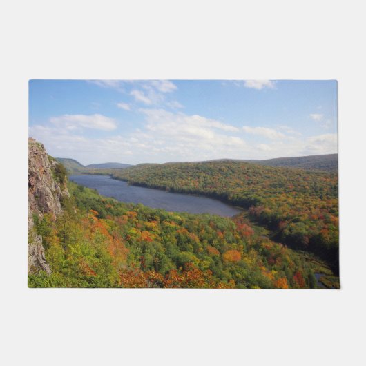 Meer in de Wolken tapijt Deurmat (Voorkant)