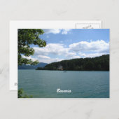 Meer in het Boven-Beieren Briefkaart (Voorkant / Achterkant)