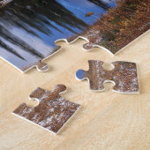 Meer in het nationaal park Mt. Rainier Legpuzzel (Zijkant)