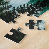 meer in het nationale park Banff in Alberta Canada Legpuzzel (Zijkant)