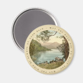 Meer in Kerry Ierland met Iers spreekwoord Magneet (Voorkant / Achterkant)