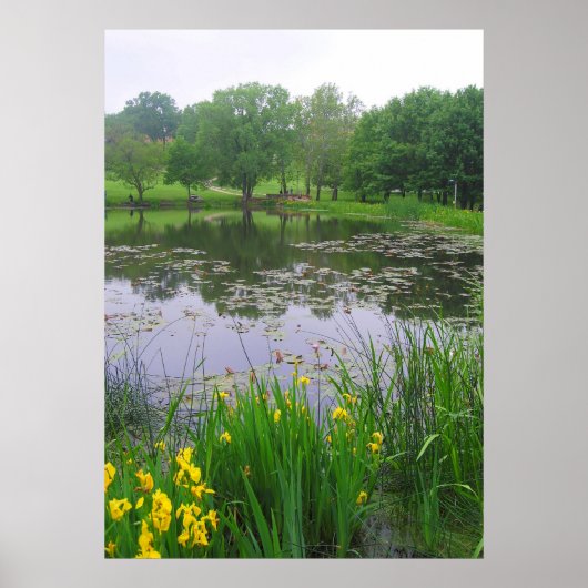 Meer in Lawrence, Kansas Poster (Voorkant)