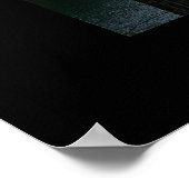 Meer in NC-bergen. Poster (Hoek)